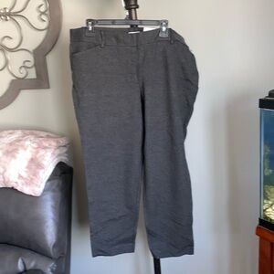 Mid rise ankle pants